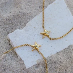 Sea Star Choker Silber