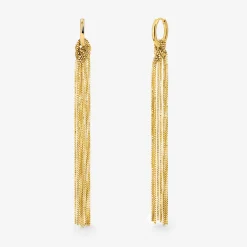 Sea Strands Hoop Set Small Gold