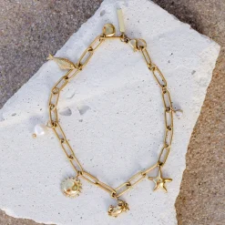 Seaside Treasures Bracelet Gold