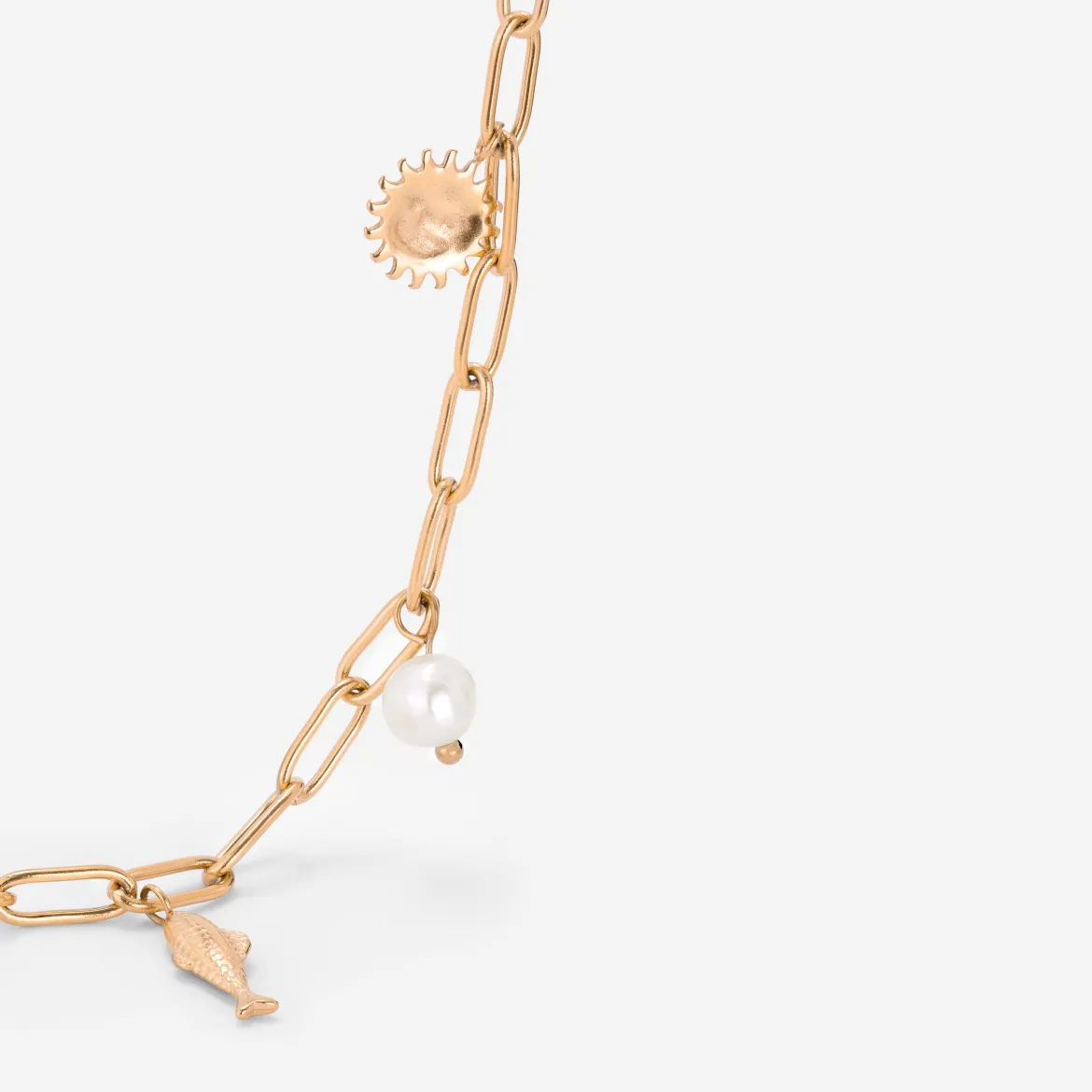 Seaside Treasures Necklace Roségold