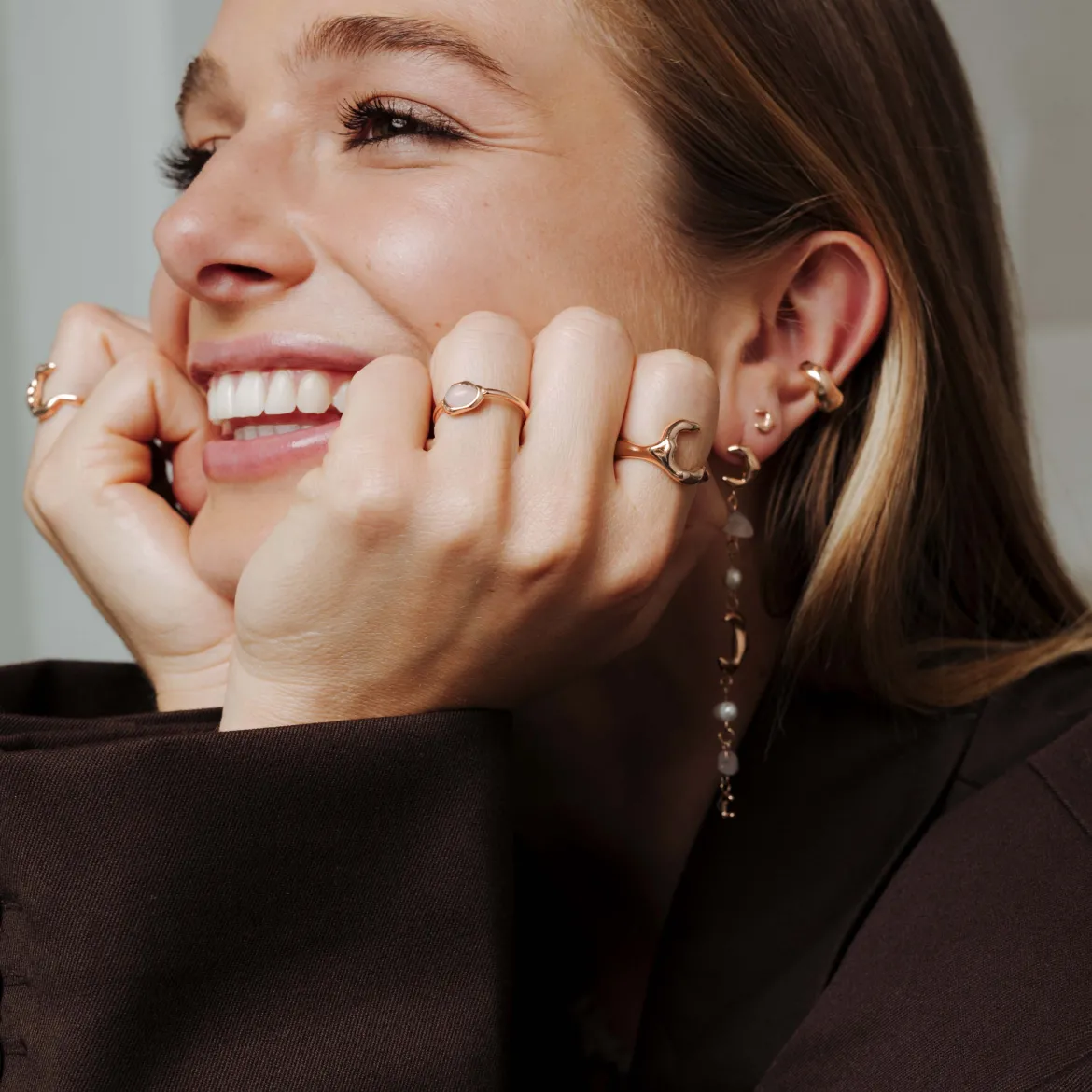 Serene Silvia Ring Roségold