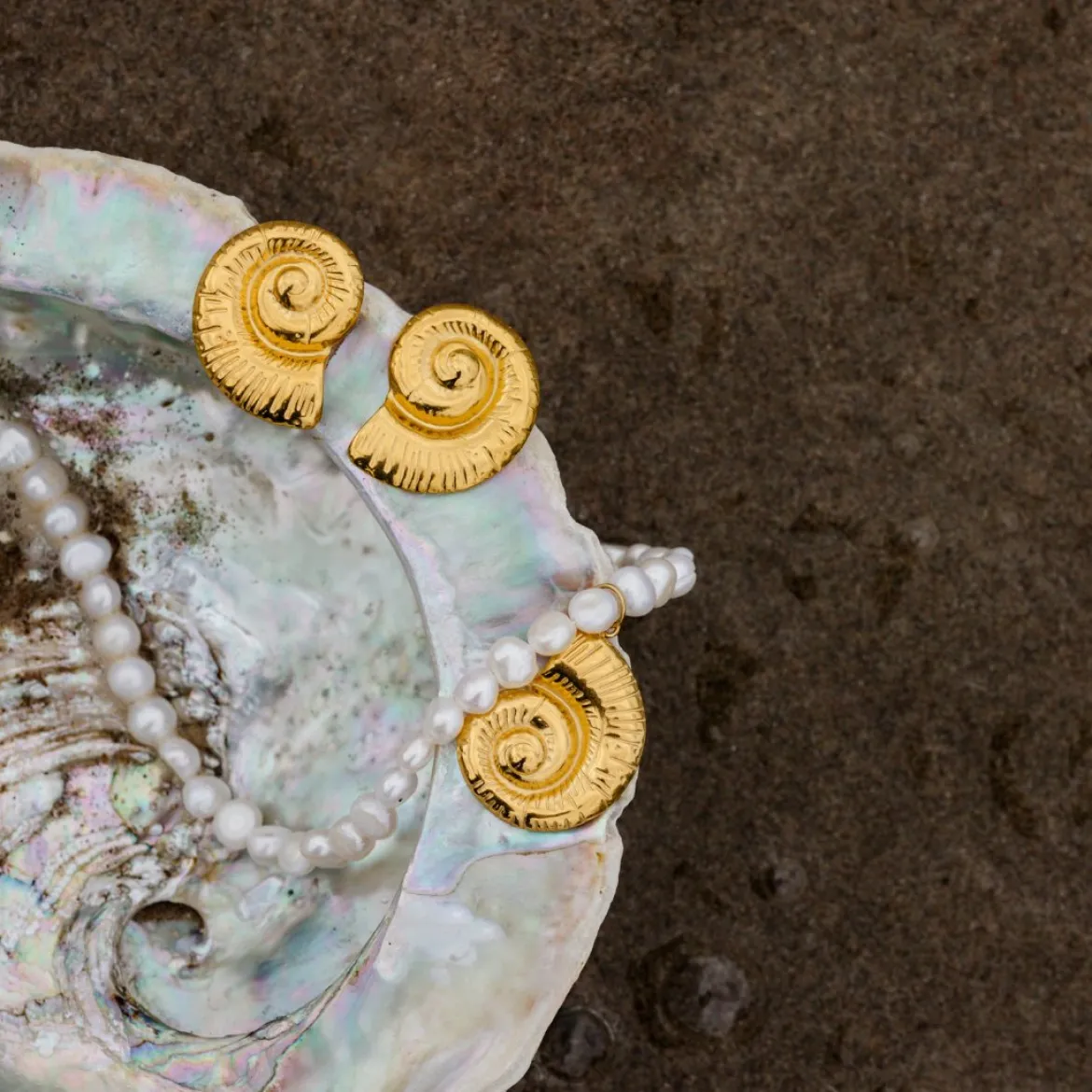 Siren's Spell Studs Roségold