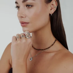 Slim Snake Ring Silber