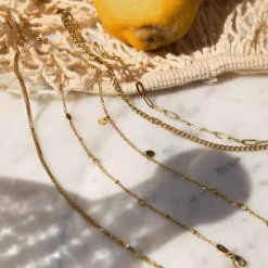 Sparkling Eyes Anklet Gold
