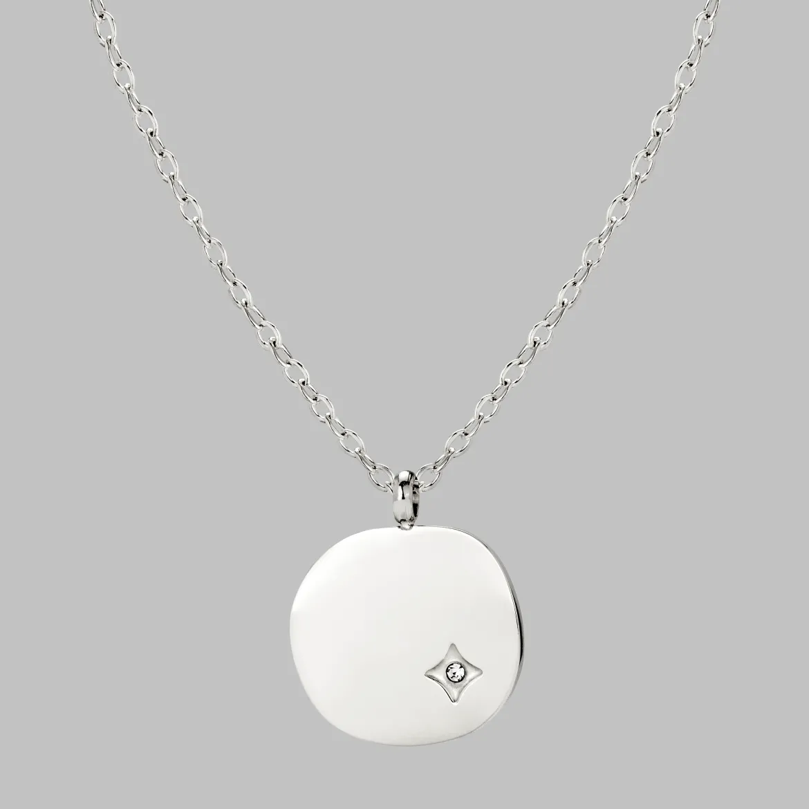 Spring Bling Necklace Silber