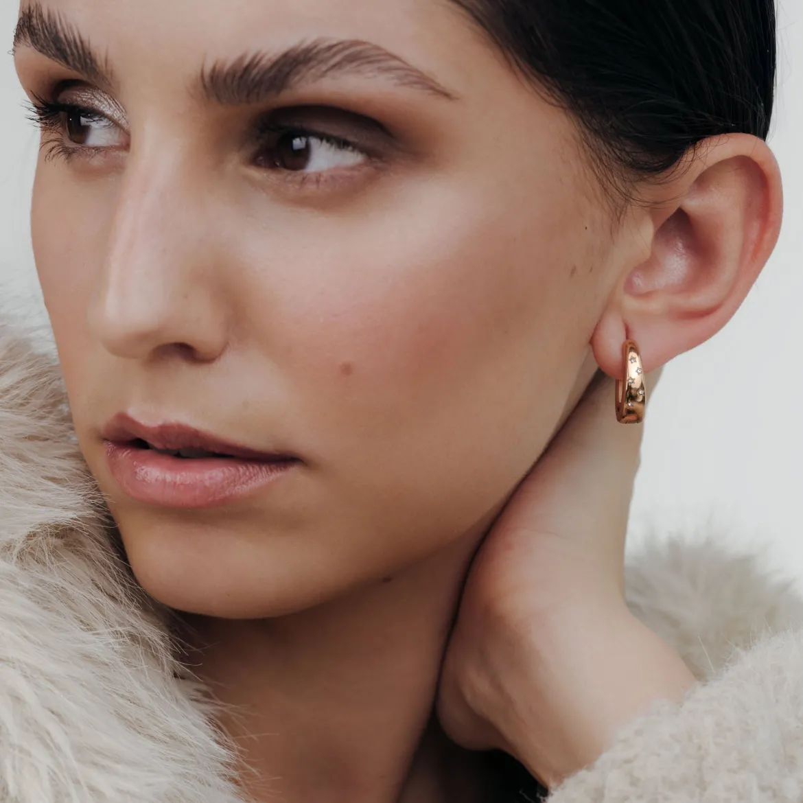 Starstruck Hoops Roségold