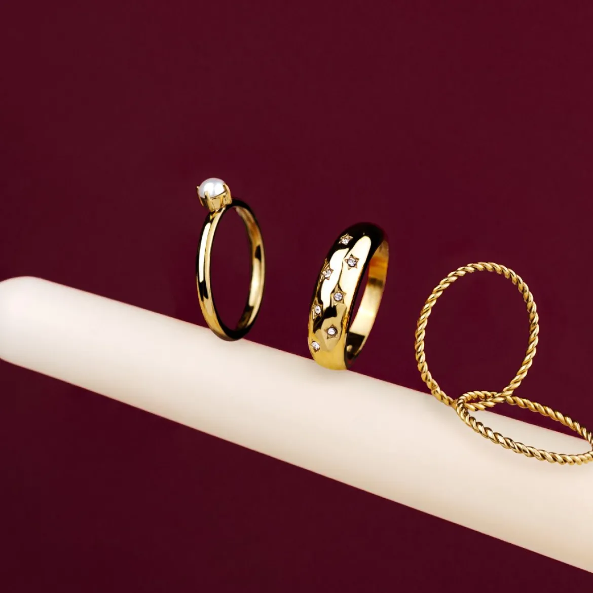 Starstruck Ring Roségold
