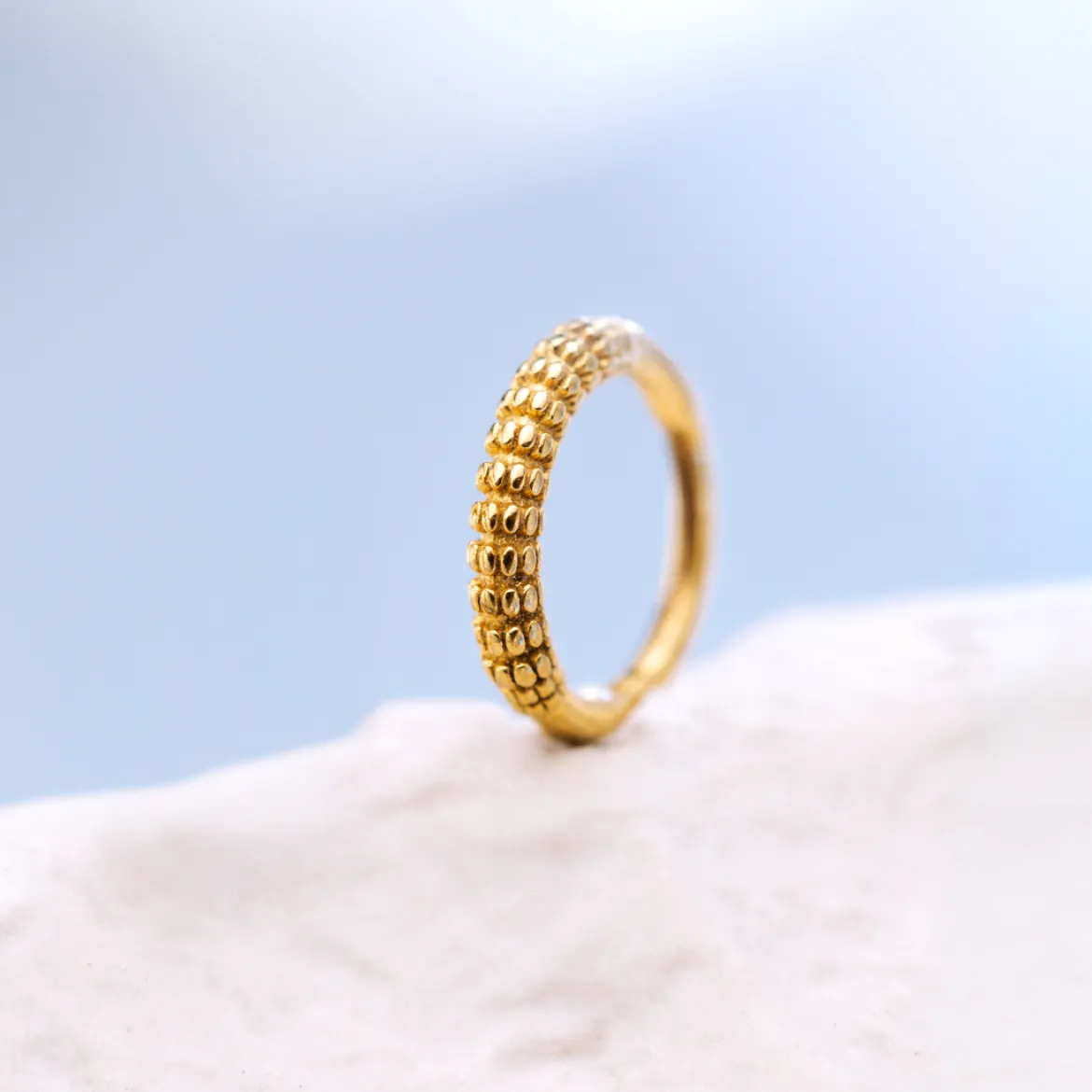 Striped Piercing Roségold