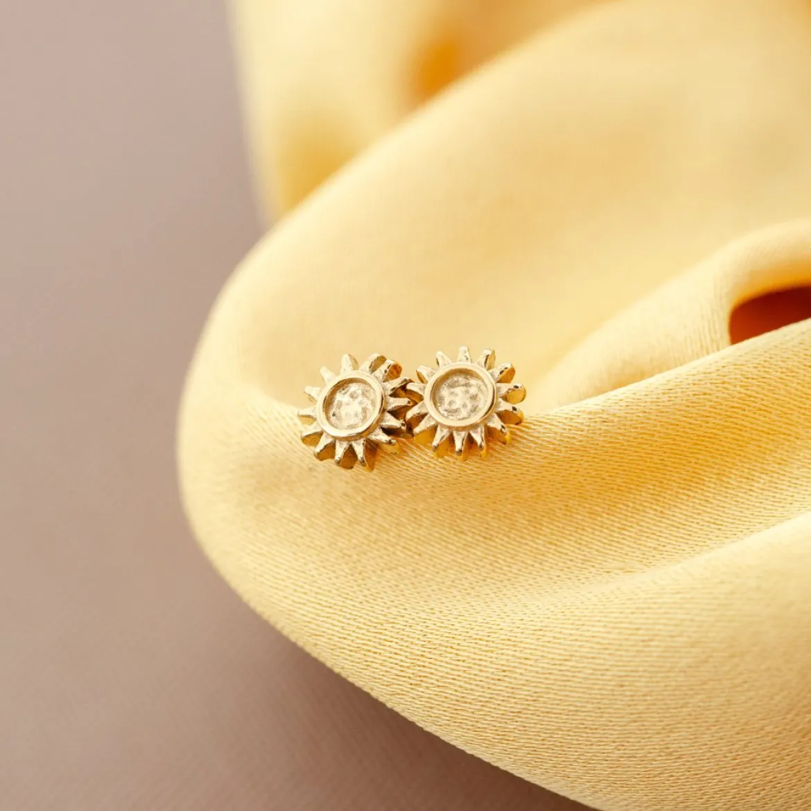 Sun Lover Studs Silber