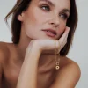 Sun Ray Singapore Chain Necklace Set Gold