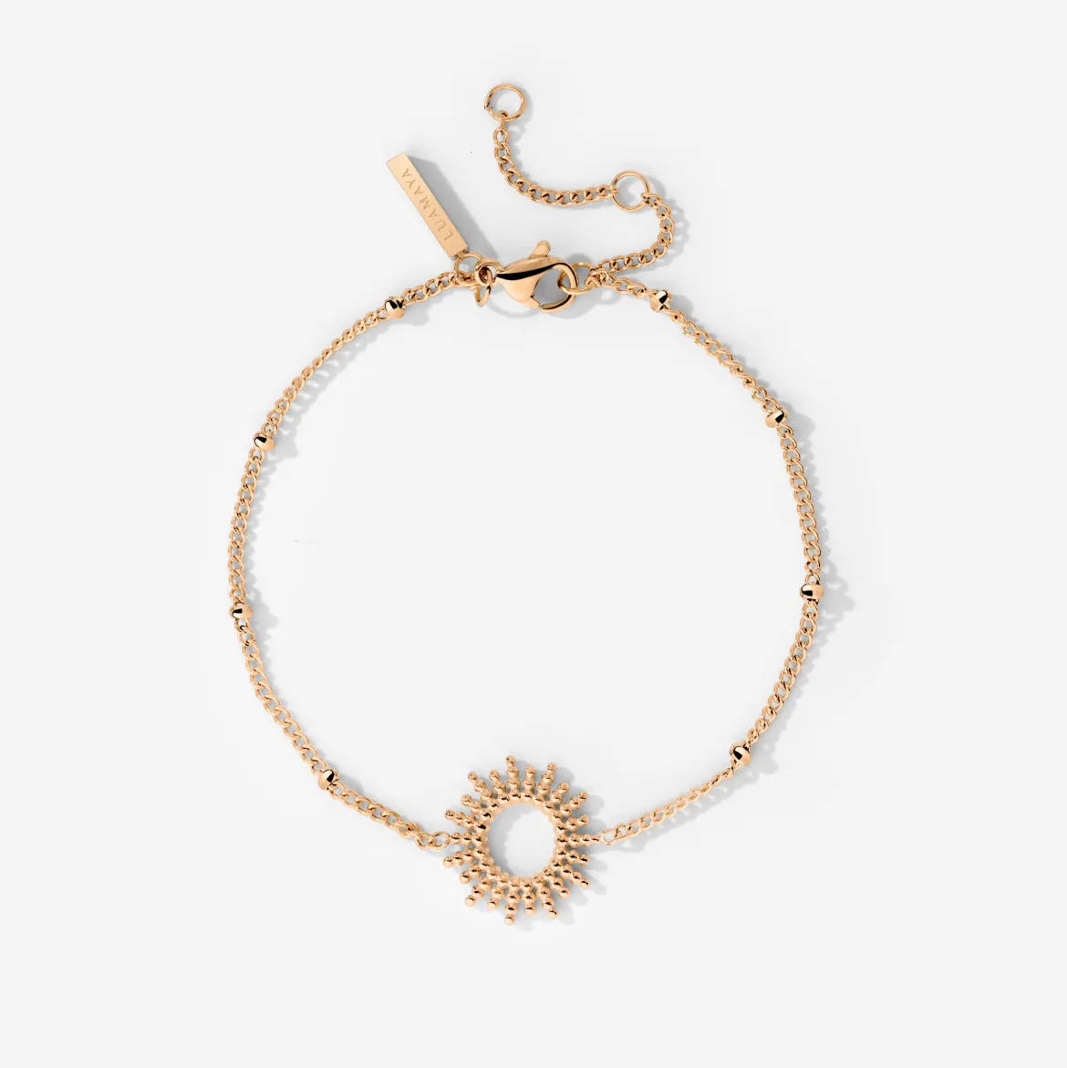 Sunny Beads Bracelet Roségold