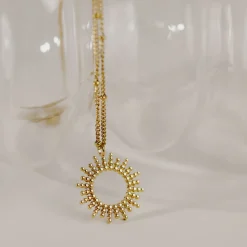 Sunny Beads Necklace Gold