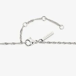 Sunny Swirl Necklace Silber