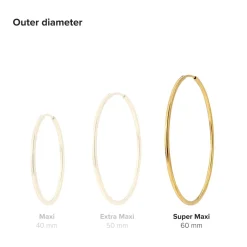 Super Maxi Hoops Gold