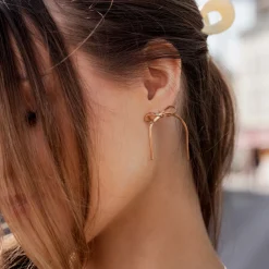 Sweet Bow Earrings Roségold