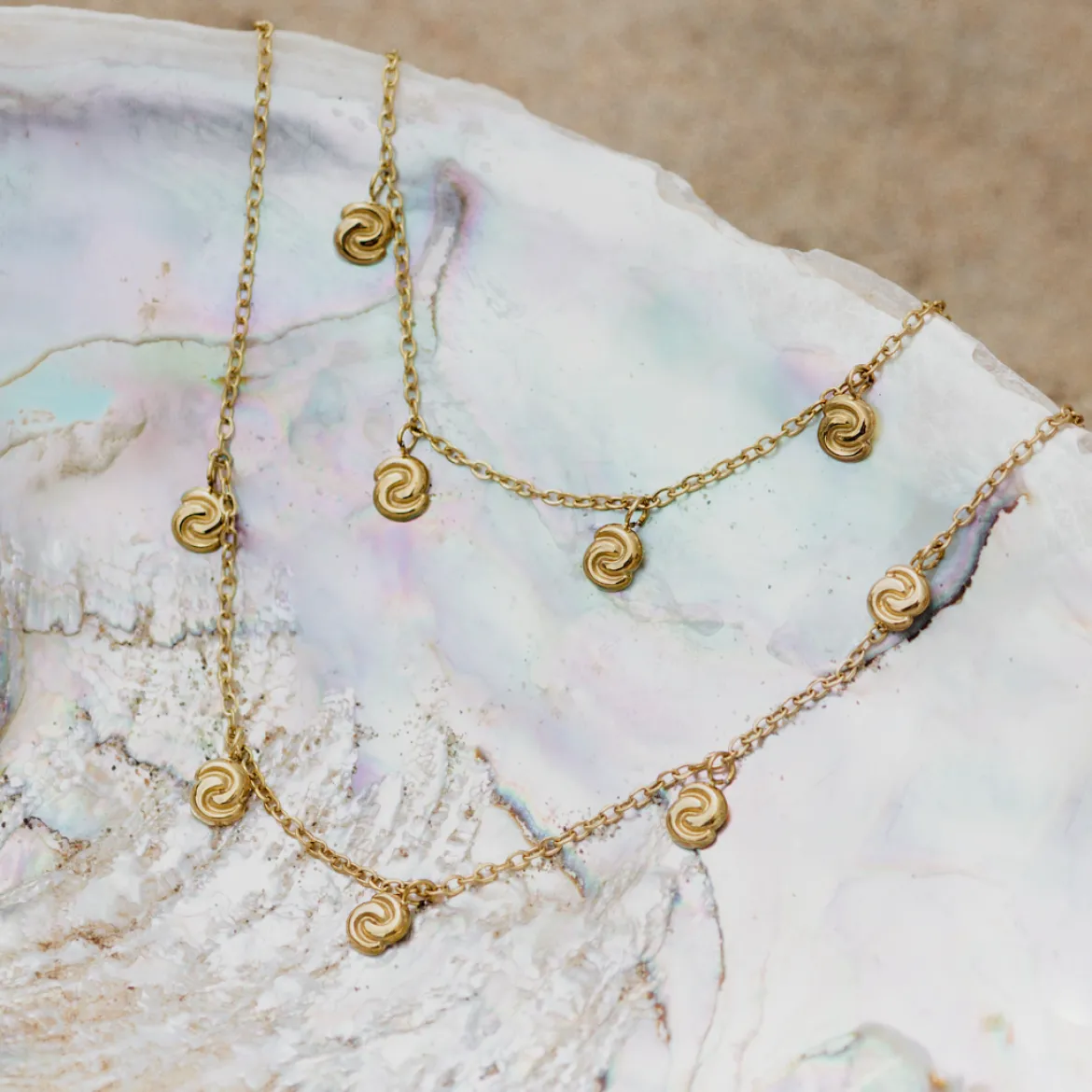 Tides of Time Choker Gold
