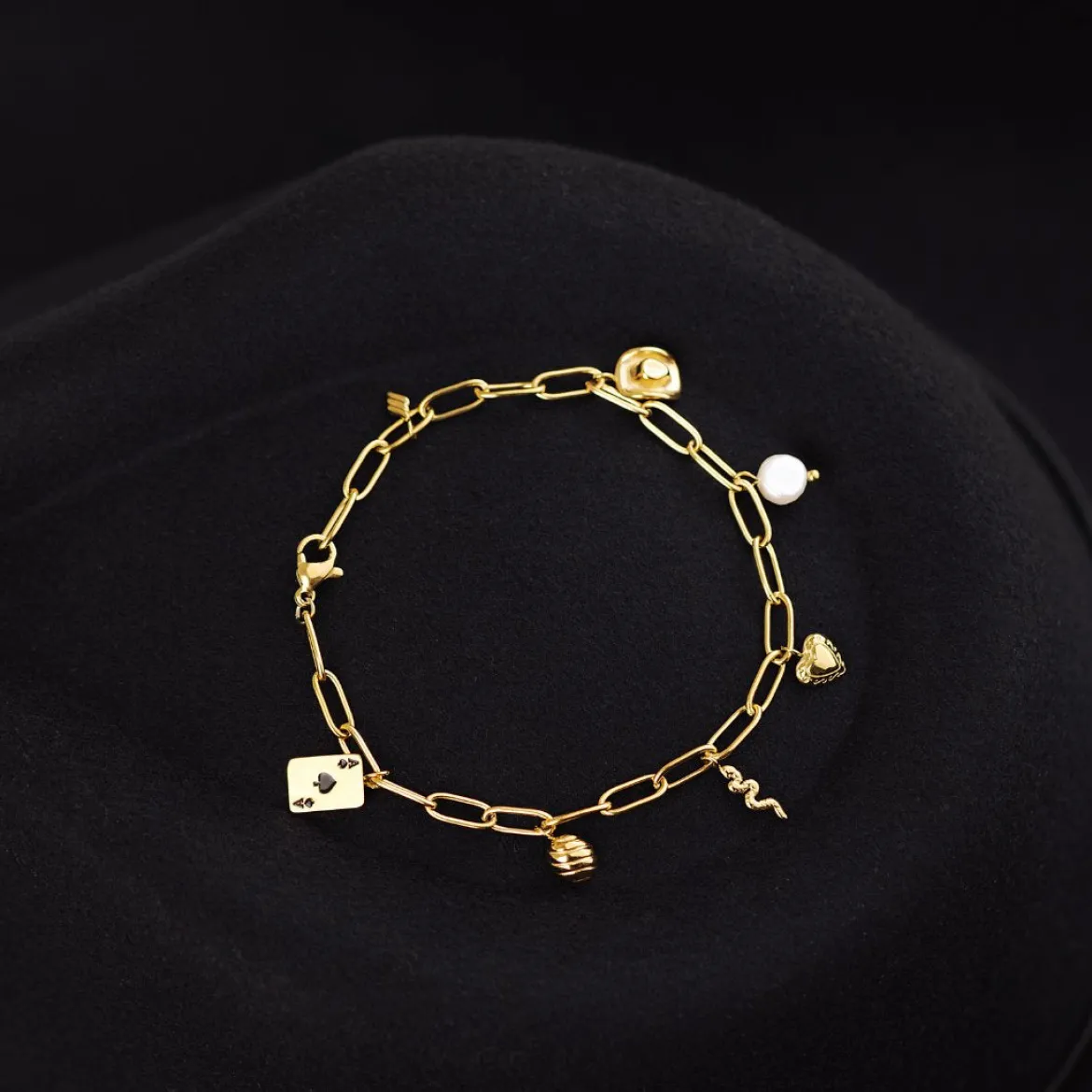 Treasure Box Bracelet Gold