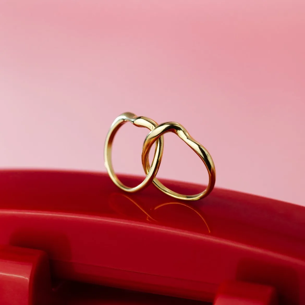 Twinsies Ring Gold