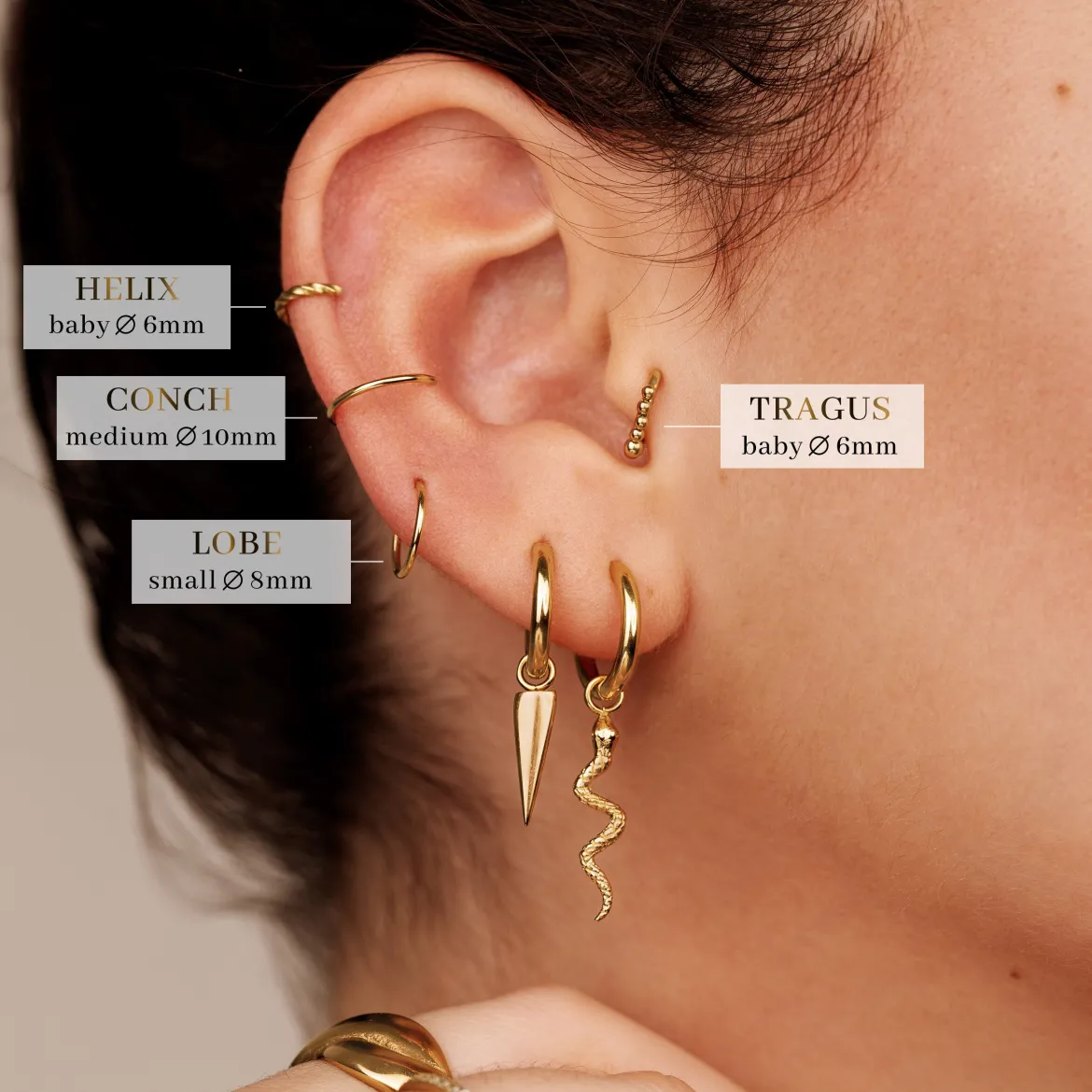 Twisted Click Piercing Bundle