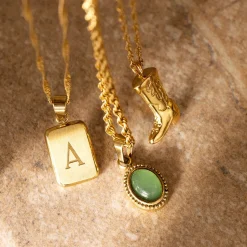 Vintage Vibes Necklace Gold