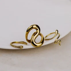 Vipers Ring Gold