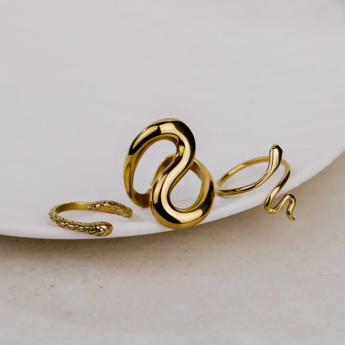 Vipers Ring Silber