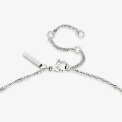 Virgo Bubble Necklace Silber