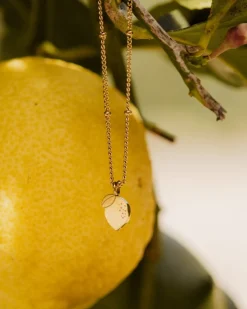 When Life gives you Lemons Necklace Silber