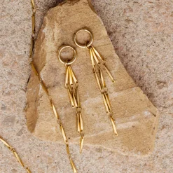 Wind Chime Hoop Set Baby Roségold
