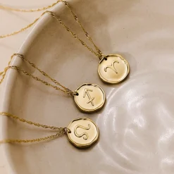 Zodiac Necklace – Aries / Widder Roségold