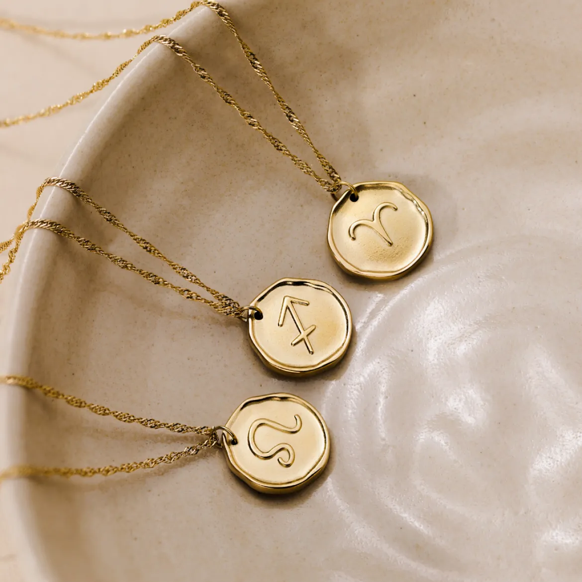 Zodiac Necklace – Aries / Widder Silber