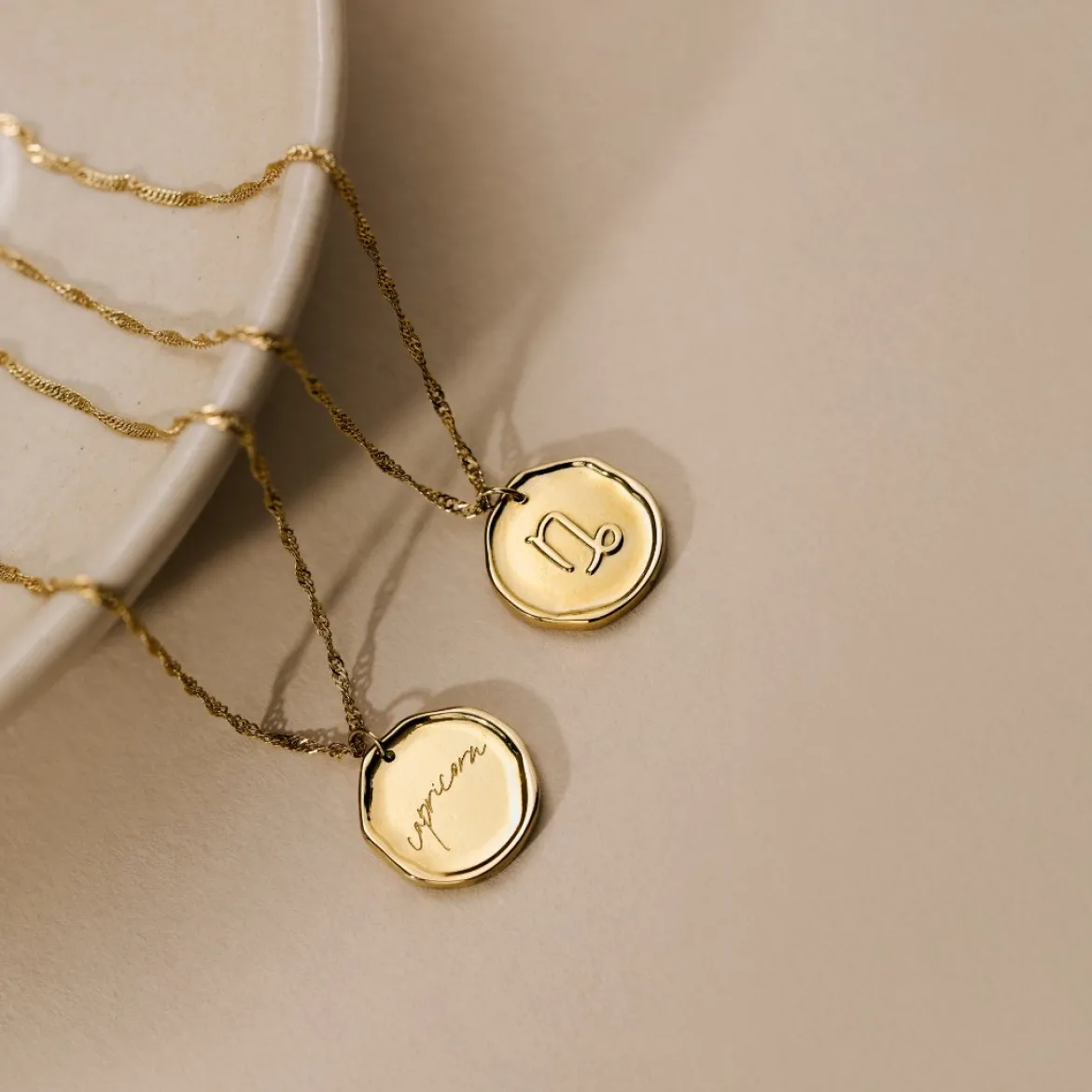 Zodiac Necklace – Capricorn / Steinbock Silber