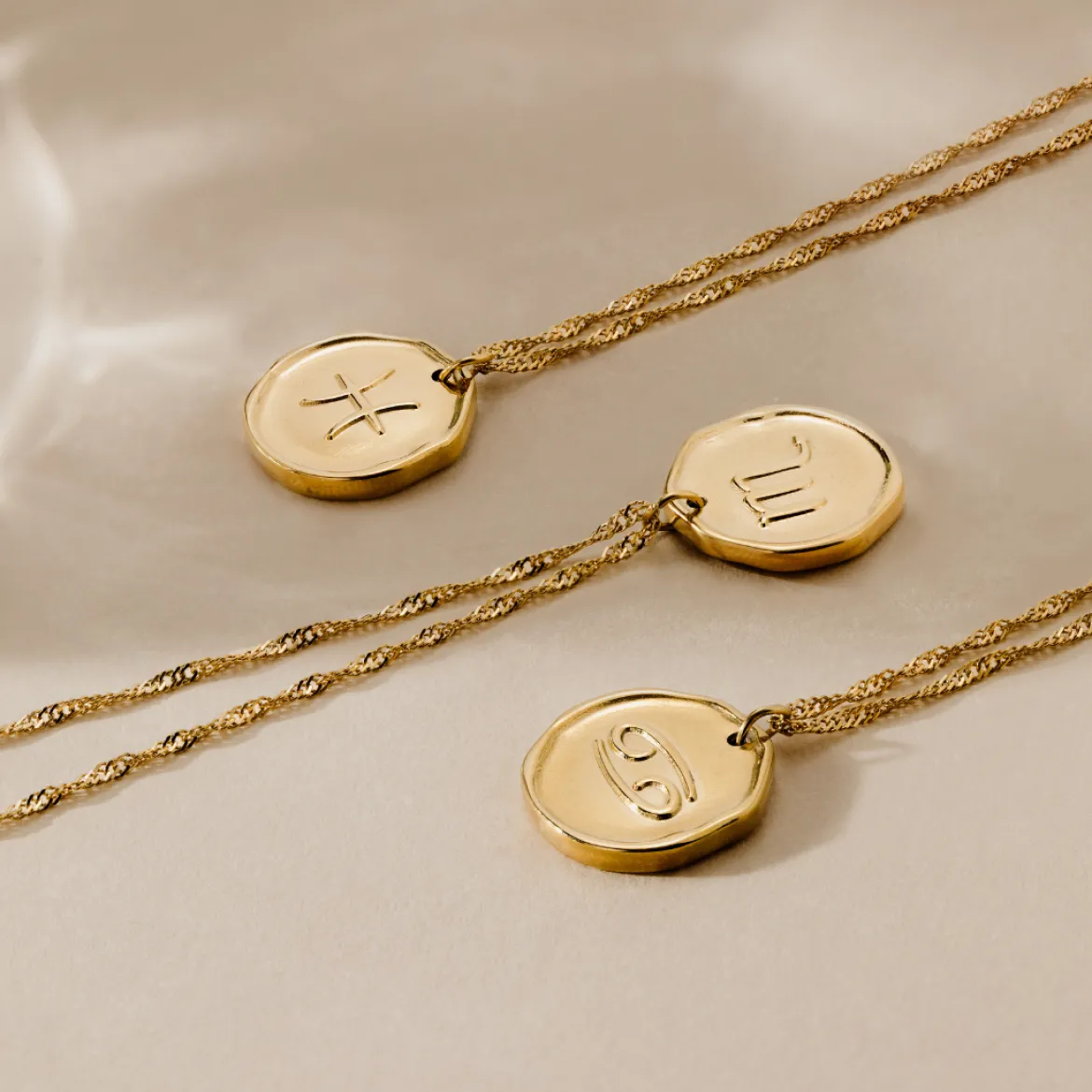 Zodiac Necklace – Scorpio / Skorpion Roségold