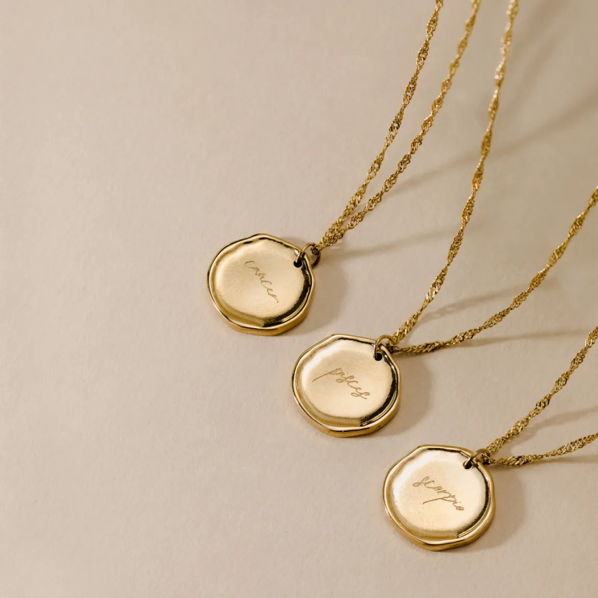 Zodiac Necklace – Scorpio / Skorpion Roségold