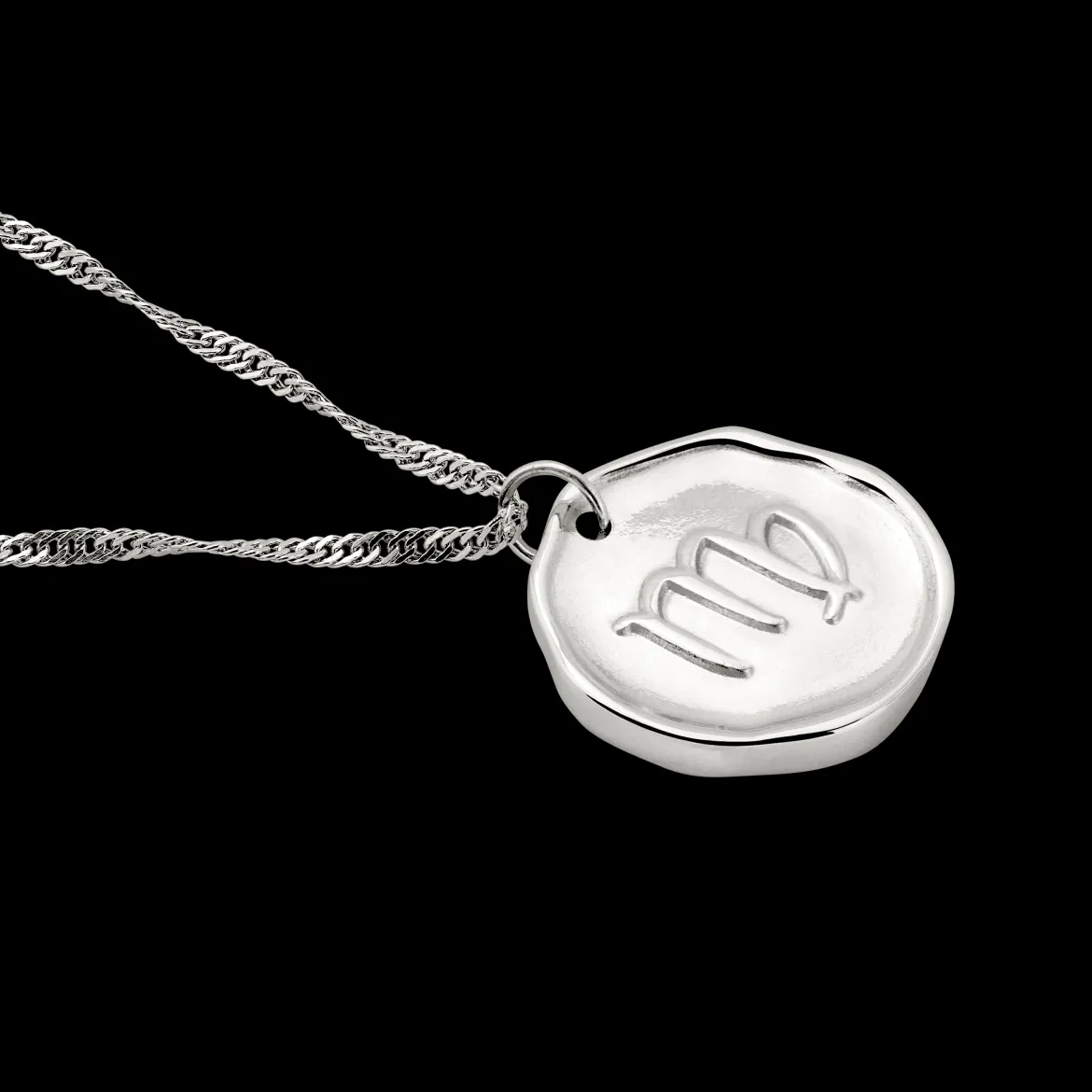 Zodiac Necklace Silber - Steinbock